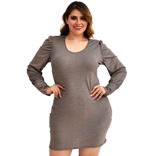 Foto 1 | Vestido Formal Roman Fashion/tallas Extras, 4253 (plateado) Plateado