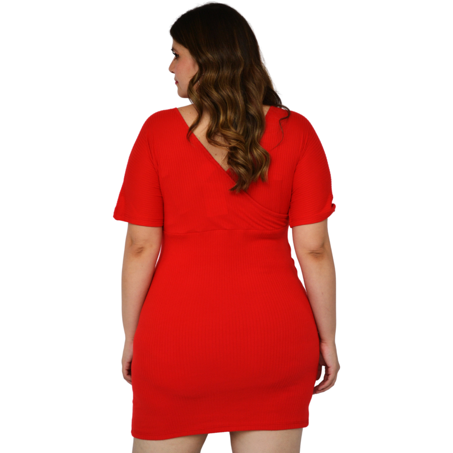 Foto 4 pulgar | Vestido Roman Fashion color Rojo para Mujer