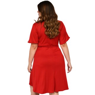 Foto 3 | Vestido Roman Fashion 4211 color Rojo