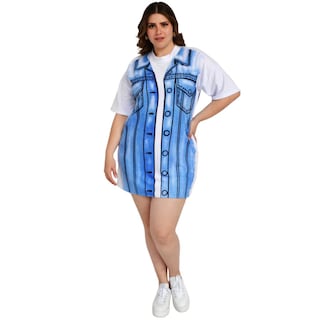Foto 5 | Vestido Casual Roman Fashion color Blanco para Mujer