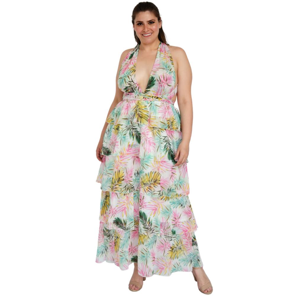 Foto 5 | Vestido Multiformas L'ATISTE Tallas Extras 522 color Blanco