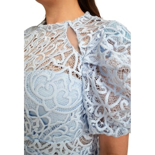 Foto 4 | Vestido de Encaje L'ATISTE 5179 color Azul Tallas Extras