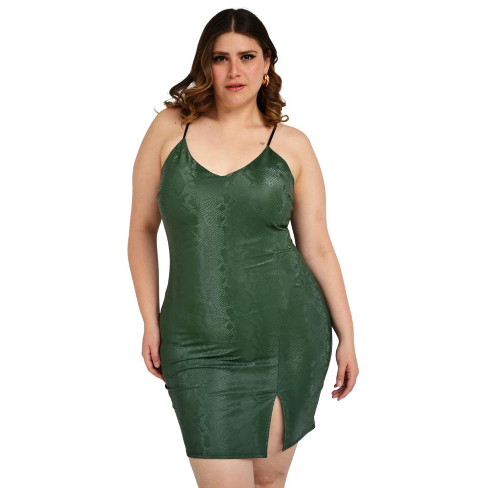 Vestido Zenobia color Verde para Mujer