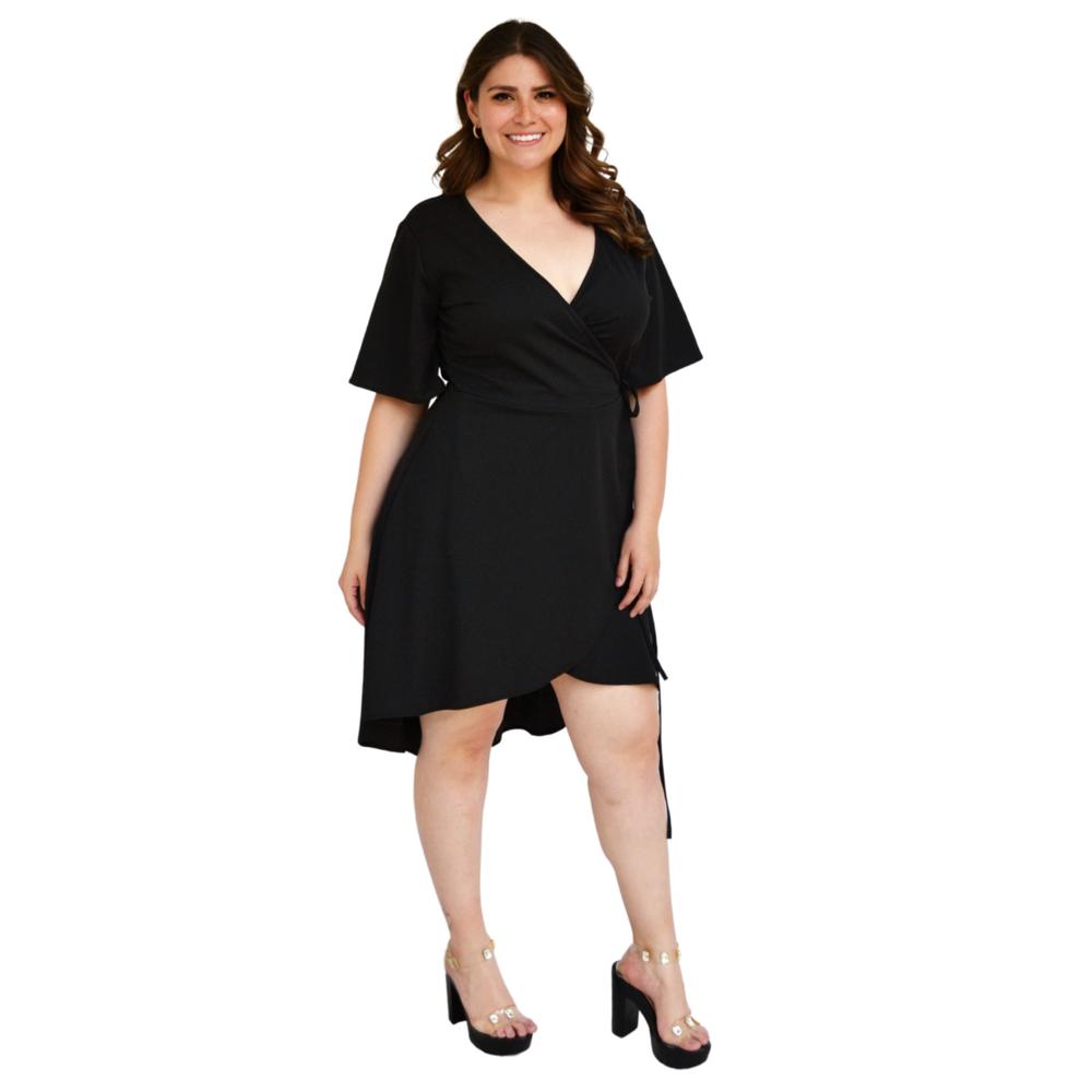 Foto 6 pulgar | Vestido Roman Fashion color Negro para Mujer