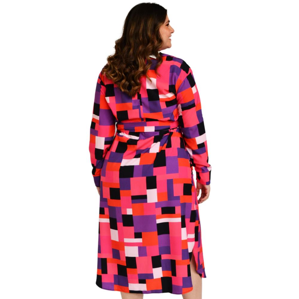 Foto 4 pulgar | Vestido Roman Fashion color Rosa para Mujer