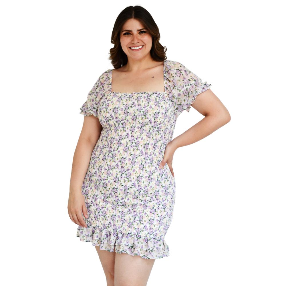 Foto 2 pulgar | Vestido Roman Fashion color Blanco para Mujer