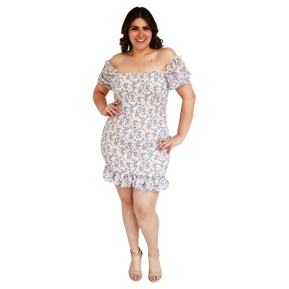 Foto 6 pulgar | Vestido Roman Fashion color Blanco para Mujer