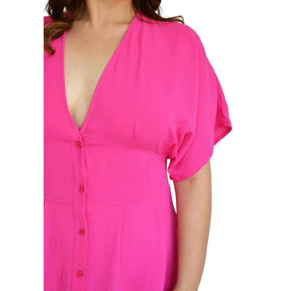 Foto 5 pulgar | Vestido Roman Fashion color Rosa para Mujer