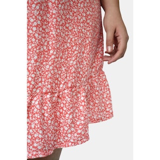 Foto 4 | Vestido Campesino Roman Fashion Tallas Extras 4191 color Coral