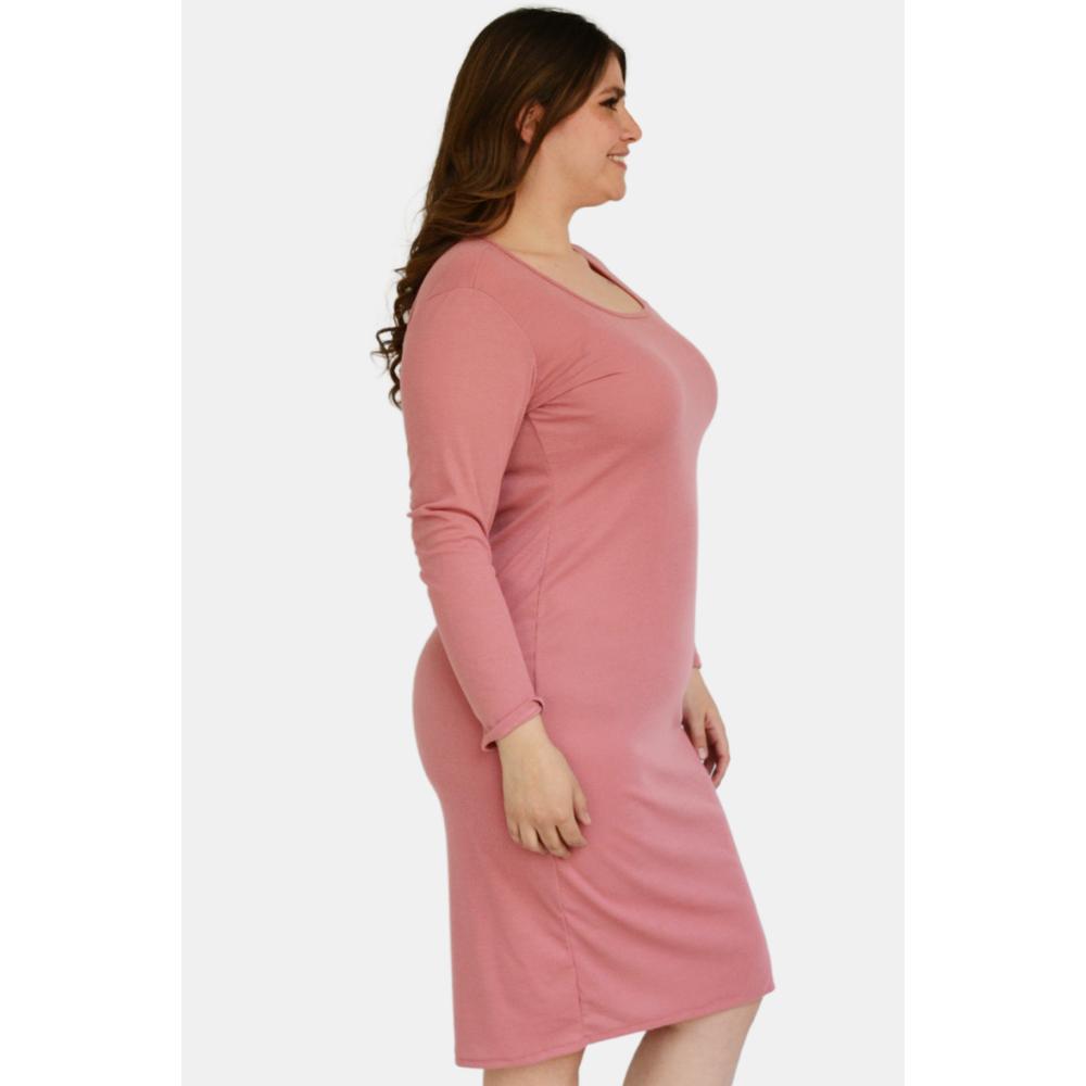 Foto 3 pulgar | Vestido Roman Fashion color Rosa para Mujer