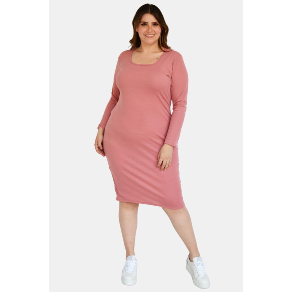 Foto 6 pulgar | Vestido Roman Fashion color Rosa para Mujer