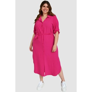 Foto 4 | Vestido Largo Roman Fashion V-MIC-1765 Rosa Tallas Extras