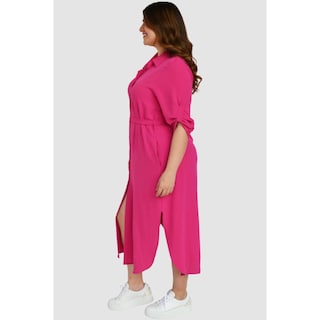 Foto 6 | Vestido Largo Roman Fashion V-MIC-1765 Rosa Tallas Extras