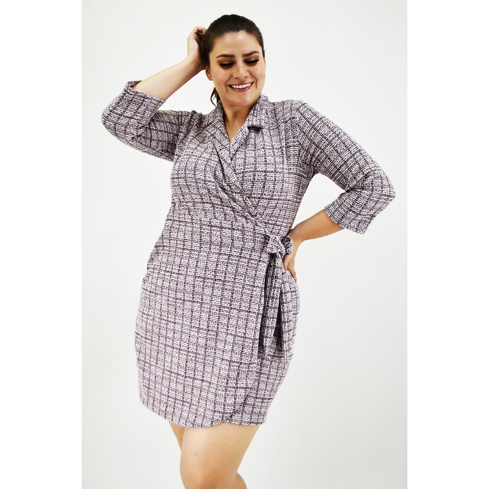 Foto 1 | Vestido Roman Fashion Rosa para Mujer