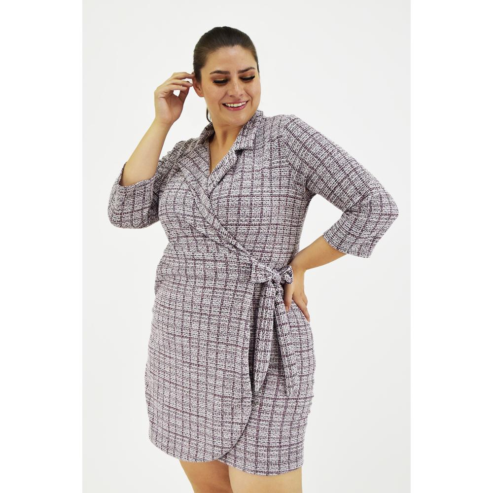 Foto 6 pulgar | Vestido Roman Fashion Rosa para Mujer