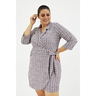 Foto 5 | Vestido Roman Fashion Rosa para Mujer