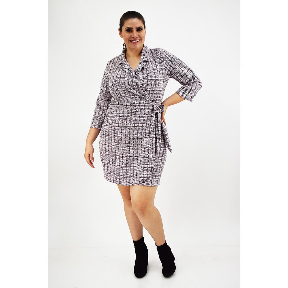 Foto 6 | Vestido Roman Fashion Rosa para Mujer