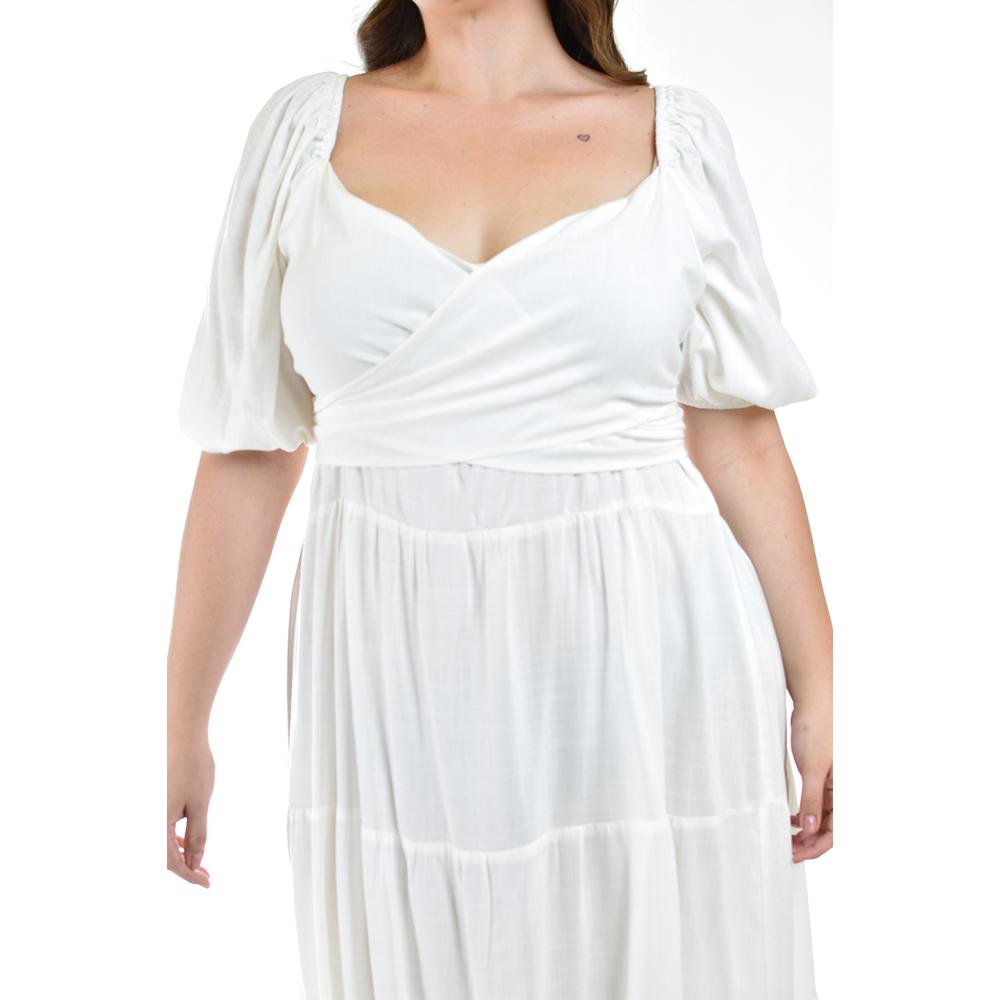 Foto 5 pulgar | Vestido Roman Fashion Blanco para Mujer