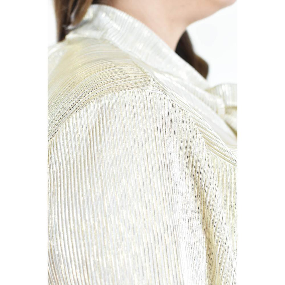 Foto 5 pulgar | Vestido Plisado Con Laso Roman Fashion /tallas Extras, 4322 (blanco) Blanco