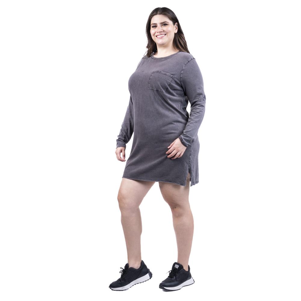 Foto 2 | Vestido Deportivo Roman Fashion /tallas Extras, 2026 (gris) Gris