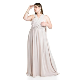 Foto 5 | Vestido de Fiesta Roman Fashion Beige