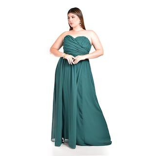 Foto 1 | Vestido de Noche Roman Fashion Verde para Mujer