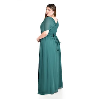 Foto 3 | Vestido de Noche Roman Fashion Verde para Mujer