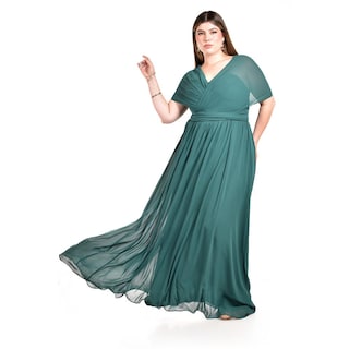 Foto 4 | Vestido de Noche Roman Fashion Verde para Mujer