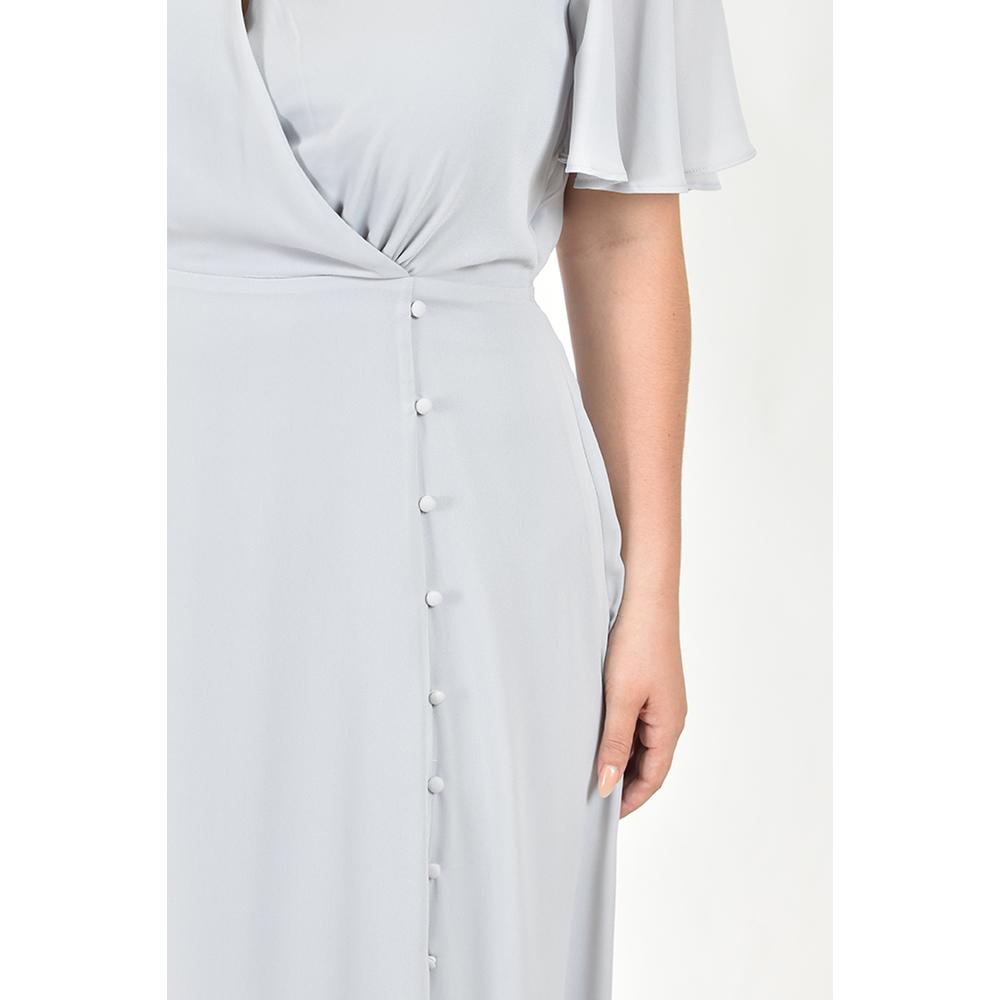 Foto 4 | Vestido Largo Roman Fashion Gris