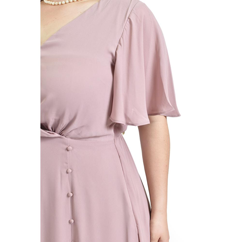 Foto 5 | Vestido Largo Roman Fashion Rosa