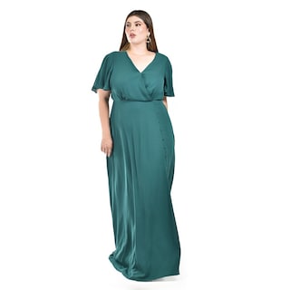 Foto 5 | Vestido Largo con Abertura Roman Fashion para Mujer