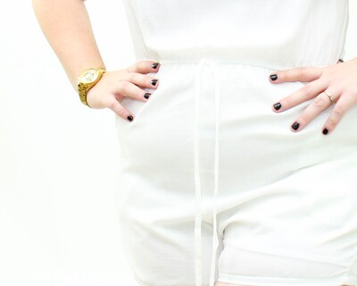 Foto 3 | Jumpsit Locura Color Blanco Short