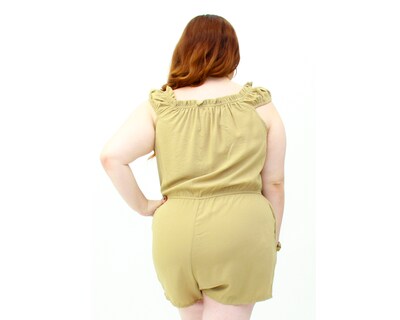 Foto 2 | Jumpsit Locura Color Beige Short