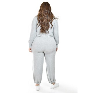 Foto 3 | Jumpsuit Casual Roman Fashion / Tallas Extras, 2612 (gris) Gris