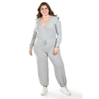 Foto 5 | Jumpsuit Casual Roman Fashion / Tallas Extras, 2612 (gris) Gris