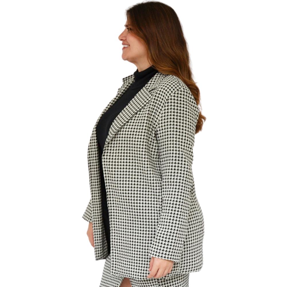 Foto 3 pulgar | Blazer con Forro Roman Fashion Tallas Extras 2650