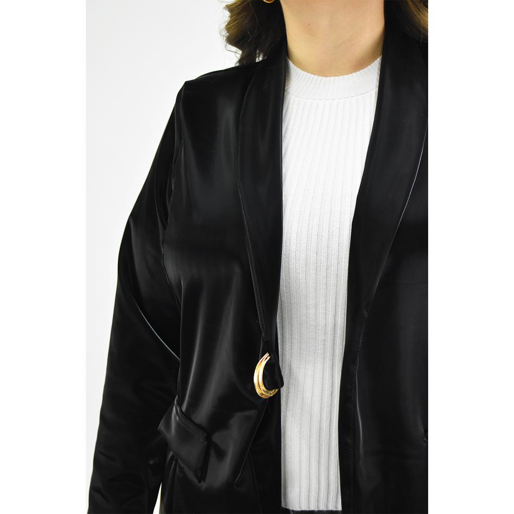 Foto 5 pulgar | Blazer Roman Fashion Negro para Mujer