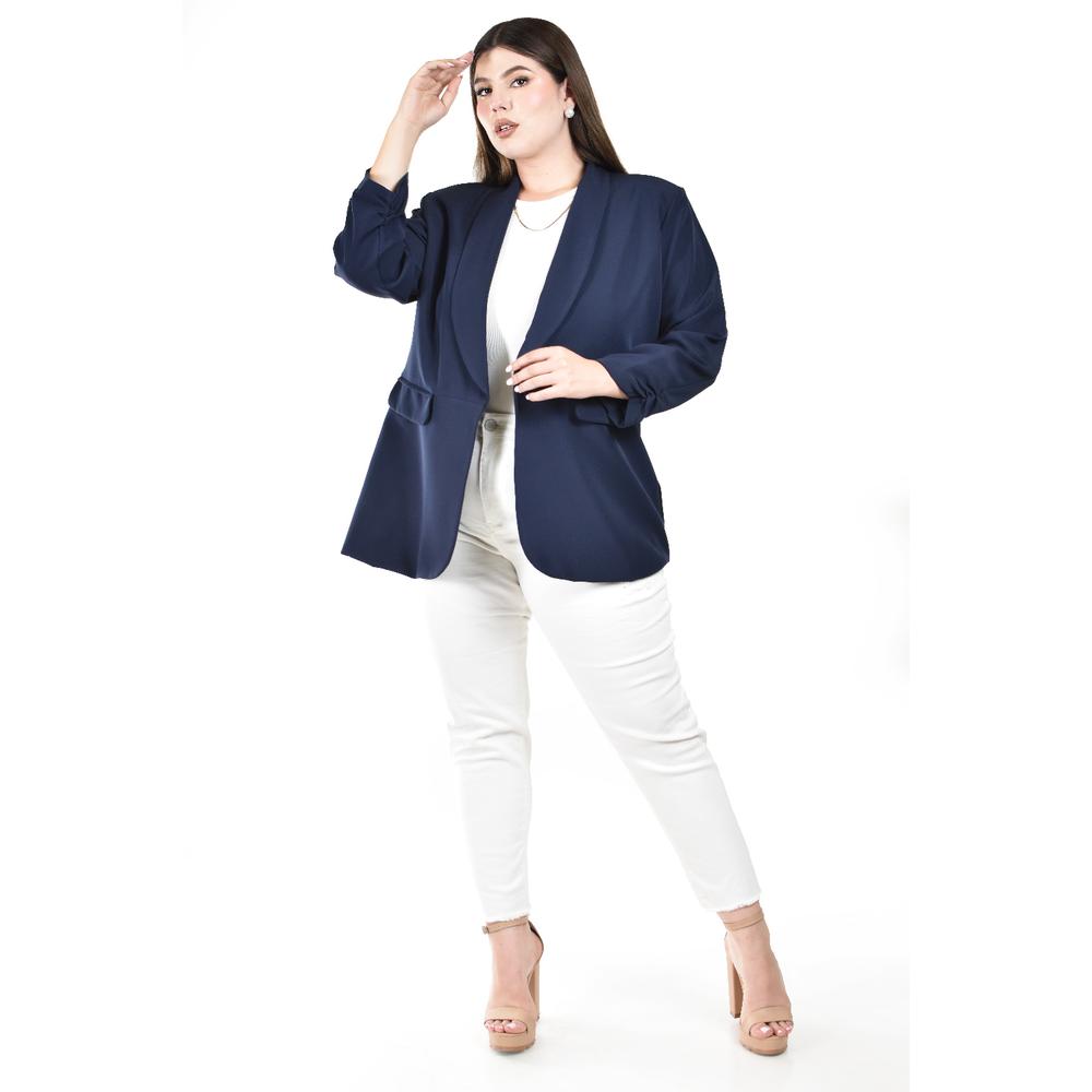 Foto 1 | Blazer Manga 3/4 Roman Fashion para Mujer