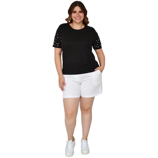 Foto 5 | Playera para Dama Roman Fashion 3022-D color Negro