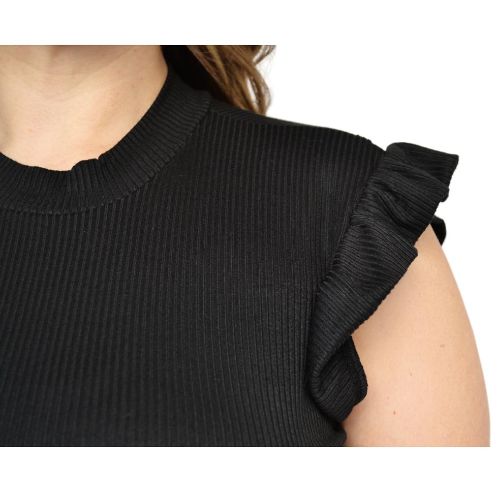 Foto 5 pulgar | Top para Dama Roman Fashion Talla Extra 3775 color Negro