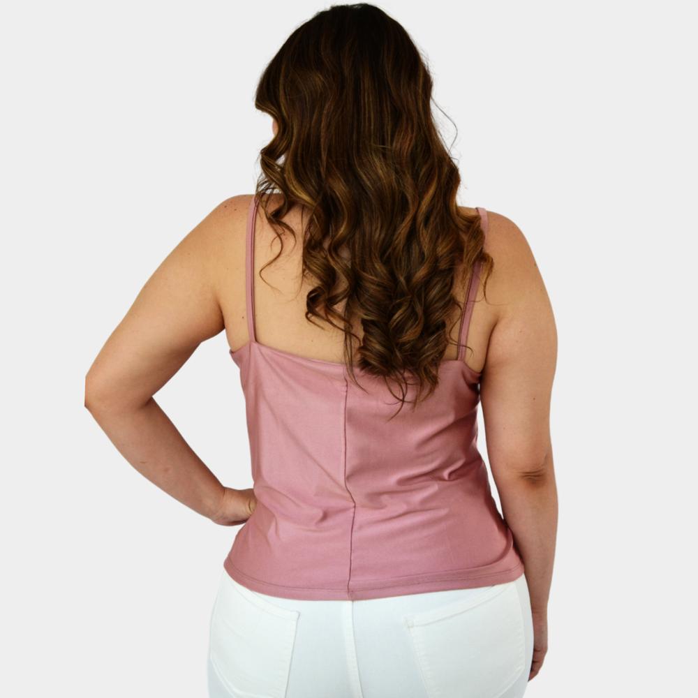 Foto 3 | Top de Tirantes Roman Fashion0424 color Rosa Tallas Extra