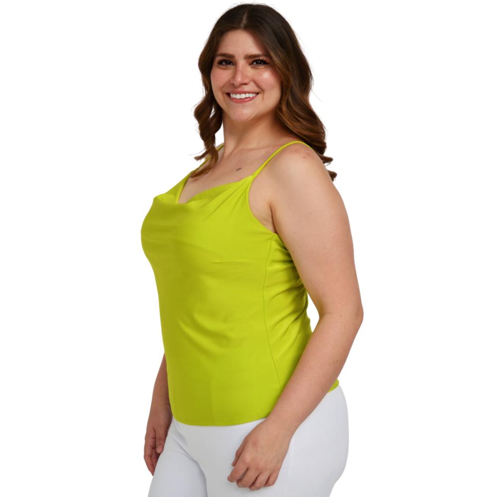 Foto 2 | Blusa Roman Fashion BL-ELY-0424 color Verde Tallas Extras
