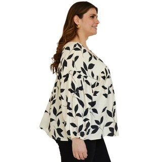 Foto 2 | Blusa Ces Femme 3058 color Beige para Mujer