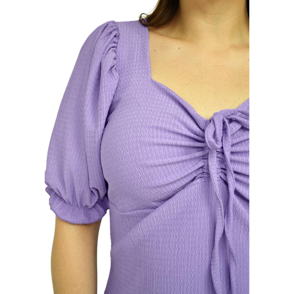 Foto 5 pulgar | Blusa Roman Fashion BL-GR-1827 color Púrpura