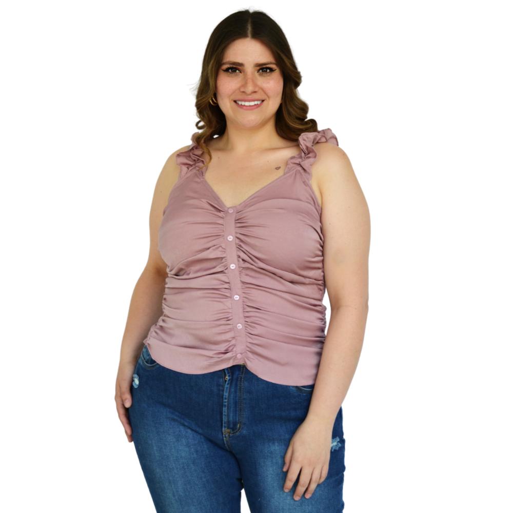 Blusa Zenobia color Rosa para Mujer