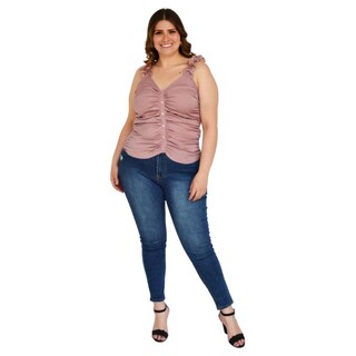 Foto 5 | Blusa Zenobia color Rosa para Mujer