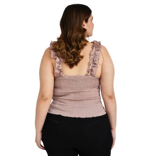 Foto 3 | Blusa Zenobia color Beige para Mujer