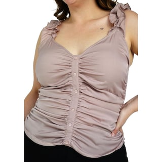 Foto 4 | Blusa Zenobia color Beige para Mujer