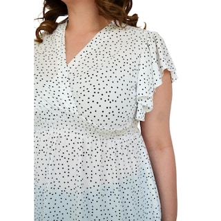 Foto 4 | Blusa Manga Corta Jon & Anna BL-JON-6828-BLANCO color Blanco