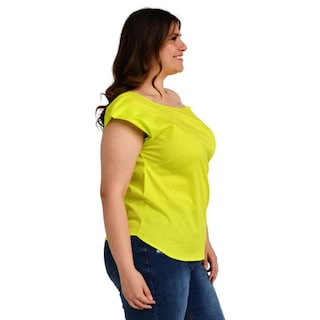 Foto 2 | Blusa Roman Fashion BL-ELY-0436 color Verde Tallas Extras